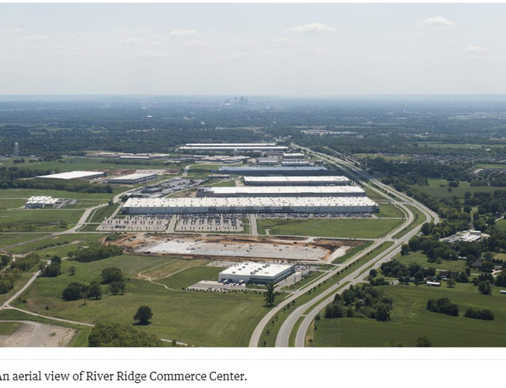 Louisville-based Crossdock Development is at it again in Jeffersonville's River Ridge Commerce Center with massive speculative warehouse